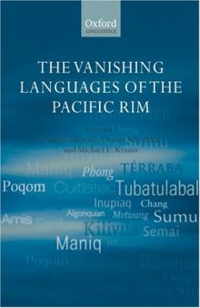The Vanishing Languages of the Pacific Rim (Oxford Linguistics)