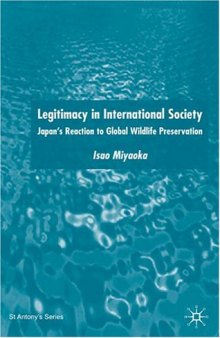 Legitimacy in International Society: Japan's Reaction to Global Wildlife Preservation