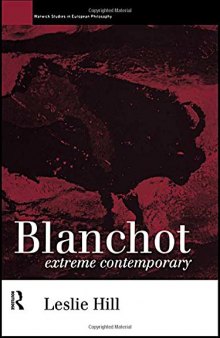 Blanchot, extreme contemporary
