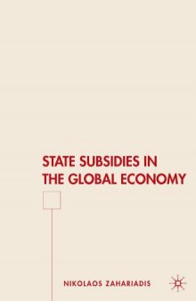 State subsidies in the global economy