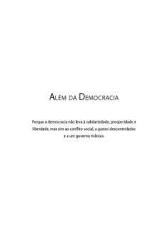 Além da democracia (Beyond Democracy)