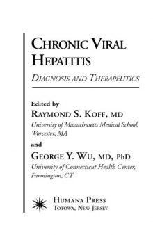 Chronic viral hepatitis : diagnosis and therapeutics
