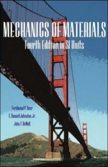 Mechanics of Materials (Fourth Edition in Sl Units)  