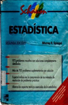 Estadística - Schaum 2da Edición
