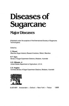 Diseases of sugarcane : major diseases