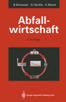 Abfallwirtschaft: Eine Einfuhrung