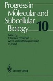 Progress in Molecular and Subcellular Biology