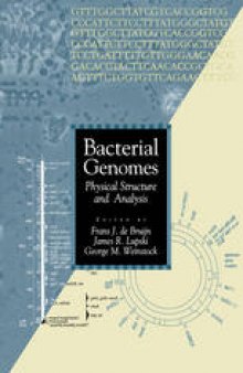 Bacterial Genomes: Physical Structure and Analysis