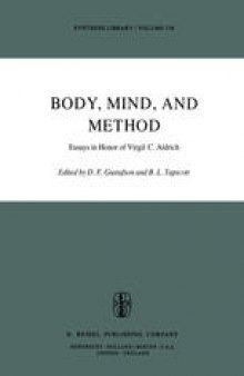 Body, Mind, and Method: Essays in Honor of Virgil C. Aldrich