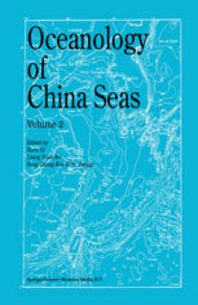 Oceanology of China Seas: Volume 2