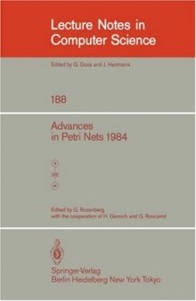 Advances in Petri Nets 1984