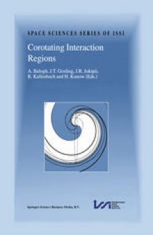 Corotating Interaction Regions: Proceedings of an ISSI Workshop 6–13 June 1998, Bern, Switzerland