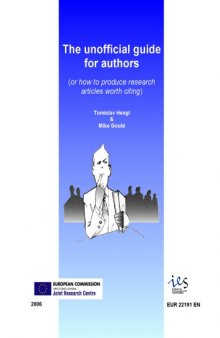 The unofficial guide for authors : or how to produce research articles worth citing