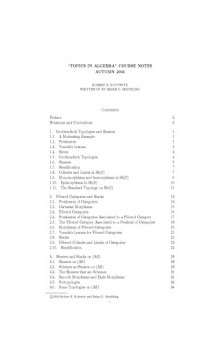 "Topics in algebra" course notes: Autumn 2003 (Stacks)