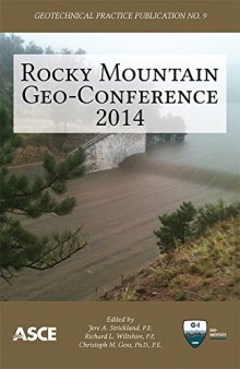 Rocky Mountain Geo-Conference 2014 : proceedings of the 2014 Rocky Mountain Geo-Conference, November 7, 2014, Lakewood, Colorado