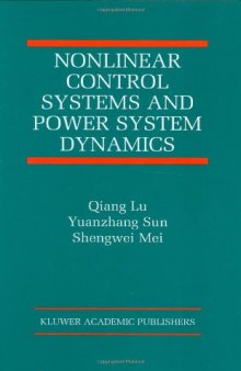 Nonlinear Control and power system dynamics