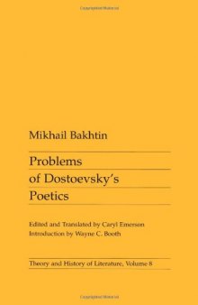 Problems of Dostoevsky's poetics