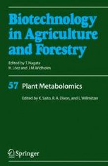 Plant Metabolomics