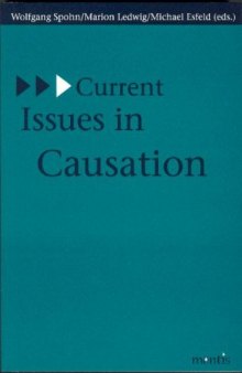 Current issues in causation
