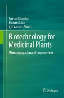 Biotechnology for Medicinal Plants: Micropropagation and Improvement