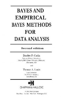 Empirical Bayes Methods for Data Analysis