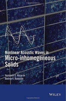 Nonlinear Acoustic Waves in Micro-inhomogeneous Solids