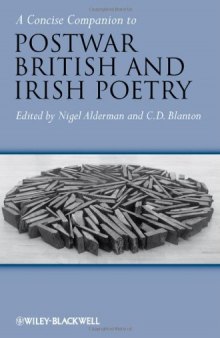 A Concise Companion to Postwar British and Irish Poetry 