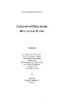 Catalysis of Diels-Alder Reactions in Water