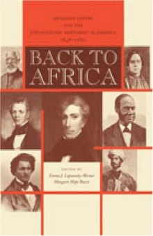 Back To Africa: Benjamin Coates And The Colonization Movement In America, 1848-1880