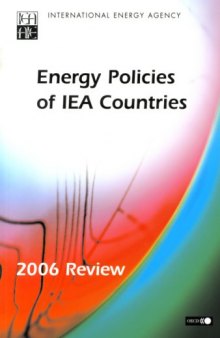 Energy Policies of IEA Countries Energy Policies of IEA Countries: 2006 Review