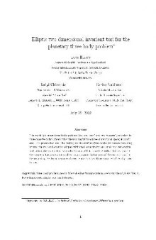 Elliptic two-dimensional invariant tori for the planetary three-body problem