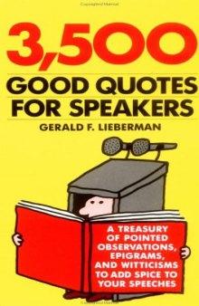 3,500 Good Quotes for Speakers