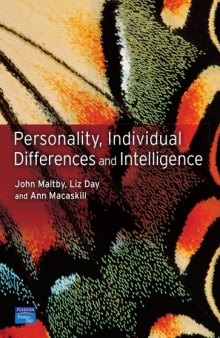 Introduction personality, individual differences and intelligence