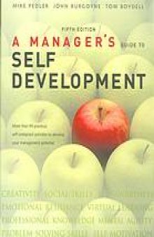 A manager's guide to self-development
