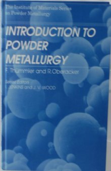 B0490 Introduction to powder metallurgy