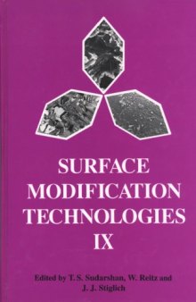 B0637 Surface modification technologies IX
