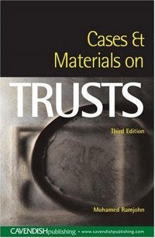 Cases and Materials on Trusts  