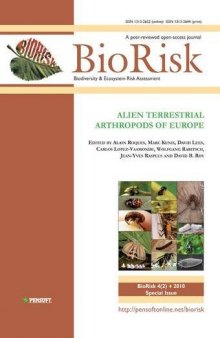 Alien Terrestrial Arthropods of Europe, Part 2.