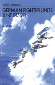 German Fighter Units: June 1917-1918