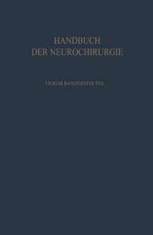 Klinik und Behandlung der Raumbeengenden Intrakraniellen Prozesse I