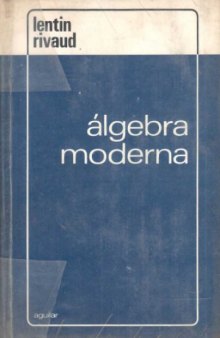 Algebra moderna
