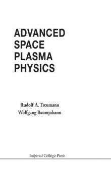 Advanced space plasma physics