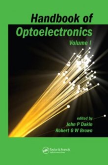 Handbook of optoelectronics (volume 1 & 2)