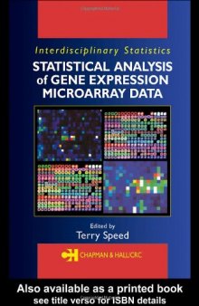 Statistical analysis of gene expression microarray data
