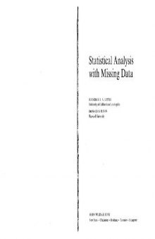 Statistical analysis with missing data
