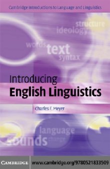 Cambridge Introducing English Linguistics