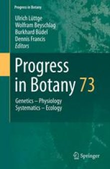 Progress in Botany 73