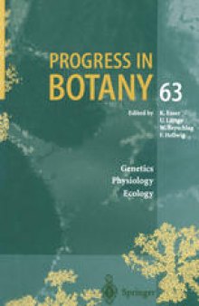 Progress in Botany: Genetics. Physiology. Ecology