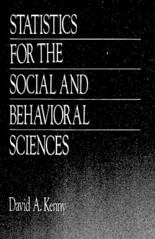 Statistics for the Social and Behavioral Sciences