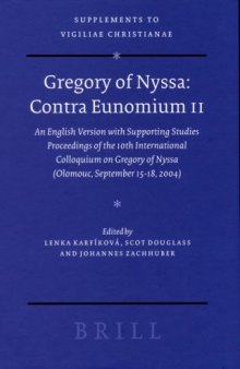 Gregory of Nyssa: Contra Eunomium II